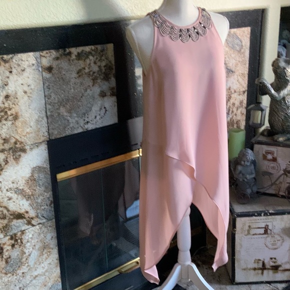 Bebe Embellished Mauve Blouse - Picture 5 of 11